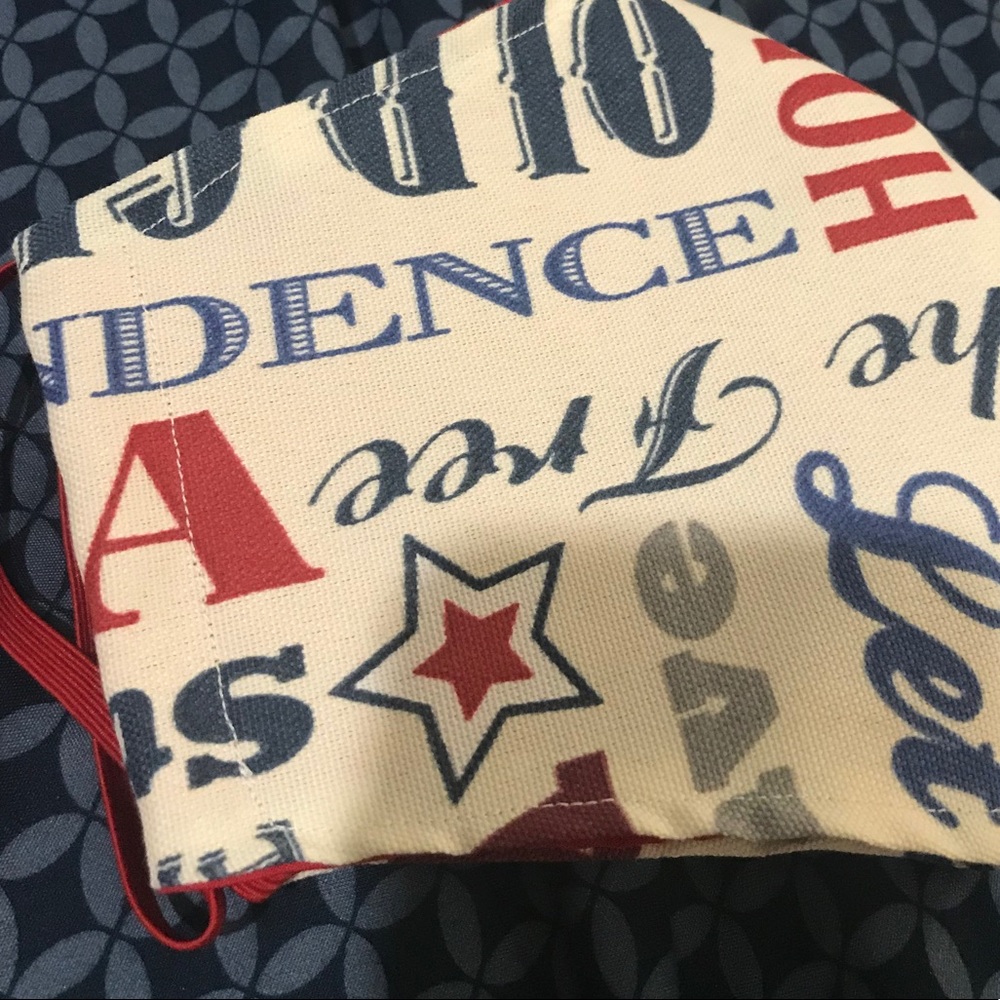 Patriotic face mask for man or woman